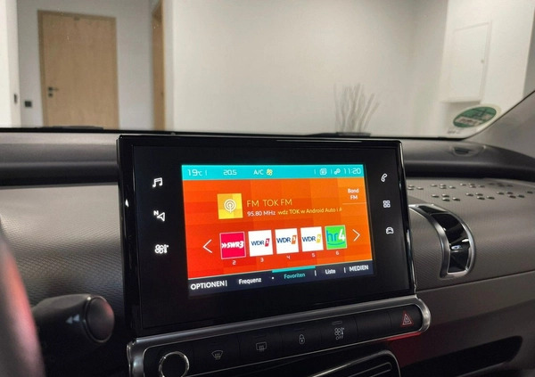 Citroen C4 Cactus cena 61100 przebieg: 90000, rok produkcji 2019 z Józefów małe 781